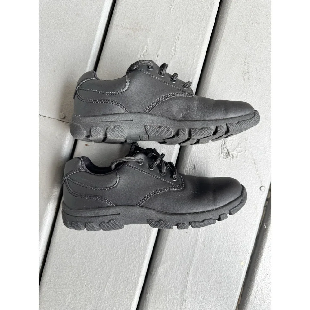 Hush Puppies Boys‎ Chad Oxford Uniform School Black Lace up Leather Upper 13.5